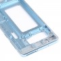 Plaque de lunette de cadre moyen pour Samsung Galaxy S10 (Bleu)