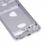 Средняя рамка BEZEL тарелка для Samsung Galaxy A82 (серебро)