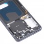 Placa de bisel del marco medio para Samsung Galaxy S21 (Negro)
