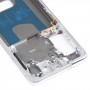 Placa de bisel del marco medio para Samsung Galaxy S21 (Plata)