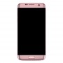 Eredeti LCD képernyő és digitalizáló Full Frame Szerelés és töltő port Board & Volume gomb & Power Buttonfor Galaxy S7 él / G935F (Pink)