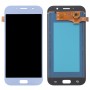 LCD екран и цифровизатор Пълна монтаж (TFT материал) за Galaxy A7 (2017), A720FA, A720F / DS (син)