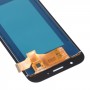 LCD obrazovka a digitizér plná montáž (materiál TFT) pro Galaxy A7 (2017), A720FA, A720F / DS (modrá)