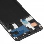 OLED材质LCD屏幕和数字化器全套与三星Galaxy A50 SM-A505（黑色）的框架