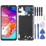 OLED Material LCD Screen and Digitizer Full Assembly with Frame for Samsung Galaxy A70 SM-A705 (6.39 inch)(Black)
