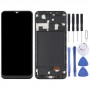 OLED Material LCD Screen and Digitizer Full Assembly with Frame for Samsung Galaxy A20 SM-A205 (Black)