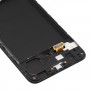 Оригинальный материал Super Amoled ЖК-экран и цифрователь полной сборки с рамкой для Samsung Galaxy A30s