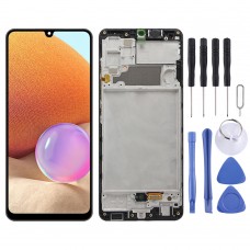 Original LCD Screen and Digitizer Full Assembly With Frame for Samsung Galaxy A32 SM-A325(4G Version)