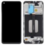 Original LCD Screen and Digitizer Full Assembly with Frame for Samsung Galaxy A60 SM-A606(Black)