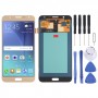 OLED Material LCD Screen and Digitizer Full Assembly for Samsung Galaxy J7 SM-J700(Gold)