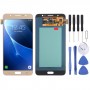 OLED Materiál LCD displej a digitizér plná montáž pro Samsung Galaxy J7 (2016) SM-J710 (zlato)