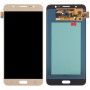 OLED anyag LCD képernyő és digitalizáló teljes összeszerelés Samsung Galaxy J7 (2016) SM-J710 (Gold)