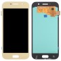 OLED მასალა LCD ეკრანზე და Digitizer სრული ასამბლეის Samsung Galaxy A5 (2017) SM-A520 (ოქრო)