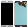 OLED материал LCD екран и цифровизатор Пълна монтаж за Samsung Galaxy A8 (2016) SM-A810 (сребро)
