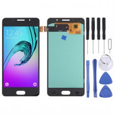 OLED Material LCD Screen and Digitizer Full Assembly for Samsung Galaxy A5 (2016) SM-A510(Black)