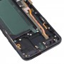 OLED-material LCD-skärm och digitizer Fullständig montering med ram för Samsung Galaxy S8 + SM-G955 (Svart)