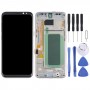 OLED Material LCD Screen and Digitizer Full Assembly with Frame for Samsung Galaxy S8+ SM-G955(Gold)