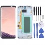 OLED Material LCD Screen and Digitizer Full Assembly with Frame for Samsung Galaxy S8+ SM-G955(Blue)