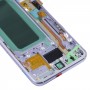РК-екран OLED Матеріал та цифровий монтаж з рамкою для Samsung Galaxy S8 + SM-G955 (фіолетовий)