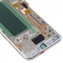 OLED Material LCD Screen and Digitizer Full Assembly with Frame for Samsung Galaxy S8+ SM-G955(Silver)