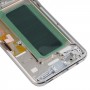 Material OLED Pantalla LCD y digitalizador Conjunto completo con marco para Samsung Galaxy S8 + SM-G955 (Plata)