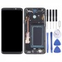 Material OLED Pantalla LCD y digitalizador Conjunto completo con marco para Samsung Galaxy S9 + SM-G965 (Negro)