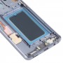 OLED MATERIAALI LCD-näyttö ja digitaitsi koko kokoonpano kehyksellä Samsung Galaxy S9 + SM-G965: lle (harmaa)