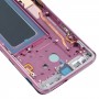 OLED MATERIAALI LCD-näyttö ja digitointikoko koko kokoonpano Samsung Galaxy S9 + SM-G965: lle (violetti)