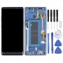 OLED Material LCD Screen and Digitizer Full Assembly with Frame for Samsung Galaxy Note 8 SM-N950 (Blue)