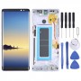 OLED Material LCD Screen and Digitizer Full Assembly with Frame for Samsung Galaxy Note 8 SM-N950 (Purple)