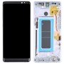 OLED Material LCD Screen and Digitizer Full Assembly with Frame for Samsung Galaxy Note 8 SM-N950 (Purple)