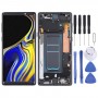 OLED-material LCD-skärm och digitizer Fullständig montering med ram för Samsung Galaxy Note9 SM-N960 (Svart)
