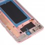 Samsung Galaxy S10 +（ピンク）のフレーム付きLCDスクリーンとデジタイザ全体の組み立て