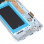 Pantalla LCD y montaje completo de digitalizador con marco para Samsung Galaxy S10 + (azul)