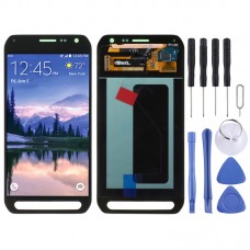 Pantalla LCD y montaje completo de digitalizador para Samsung Galaxy S6 Active SM-G890 (gris) 