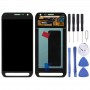 Samung Galaxy S6活动SM-G890（灰色）的LCD屏幕和数字转换器全组装