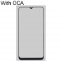 Линза внешнего стекла переднего экрана с OCA Оптически чистые клей для Samsung Galaxy A30 / A50
