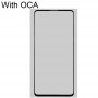 Lente de cristal exterior de la pantalla frontal con OCA ópticamente claro adhesivo para Samsung Galaxy A72