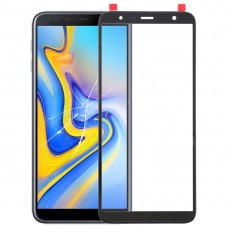 Lente de cristal exterior de la pantalla frontal con OCA Adhesivo ópticamente claro para Samsung Galaxy J4 + / J6 +