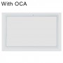 Etu-näytön ulkolasin objektiivi OCA: n optisesti kirkas liima Samsung Galaxy Tab A7 10.4 (2020) SM-T500 / T505 (valkoinen)