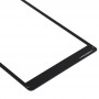 Передній екран зовнішній скляний об'єктив з OPA Оптично прозорий клей для Samsung Galaxy Tab A 8.0 (2019) SM-T295 (LTE версія) (чорна)