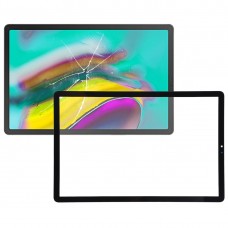 Front Screen Outer Glass Lens with OCA Optically Clear Adhesive for Samsung Galaxy Tab S5e SM-T720 / SM-T725 (Black)