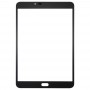 Lentille en verre extérieure à écran avant avec adhésif optiquement clair OCA pour Samsung Galaxy Tab S2 8.0 / T713 (noir)