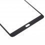Obiettivo in vetro esterno a schermo anteriore con Adesivo otticamente chiaro OCA per Samsung Galaxy Tab S2 8.0 / T713 (nero)