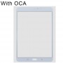 Передній екран зовнішній скляний об'єктив з OCA Оптично ясний клей для Samsung Galaxy Tab S2 8.0 / T713 (білий)