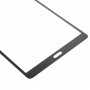 Elülső képernyő Külső üveglencse OCA optikailag tiszta ragasztóval Samsung Galaxy Tab S 8.4 LTE / T705 (fekete)