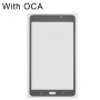 Első képernyő Külső üveglencse OCA optikailag tiszta ragasztóval a Samsung Galaxy Tab A 7.0 (2016) / T280 (fekete)