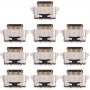 10 PCS Charging Port Connector for Samsung Galaxy A02s SM-A025F, SM-A025F/DS, SM-A025G, SM-A025G/DS, SM-A025M, SM-A025M/DS, SM-A025U