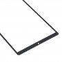 Obiettivo in vetro esterno a schermo frontale per Samsung Galaxy Tab A7 Lite SM-T220 (WiFi) (nero)