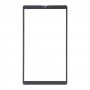 Écran avant Lentille de verre extérieure avec adhésif optiquement clair OCA pour Samsung Galaxy Tab A7 Lite SM-T225 (LTE) (Noir)